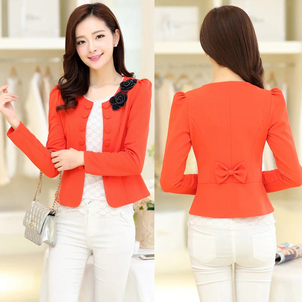 Woman Blazer Long Sleeve Office Women Jackets and Coats