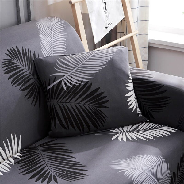 String Printed Stretch Elastic Cushion