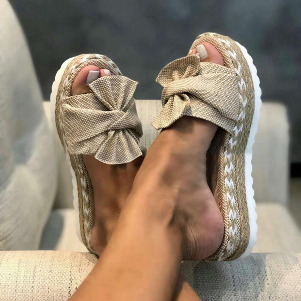Fashion Women Bow Sandals