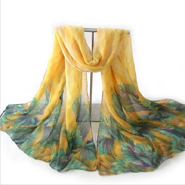 Beach Printed Long Soft Women Wrap Oversized Dress Bikini Scarves