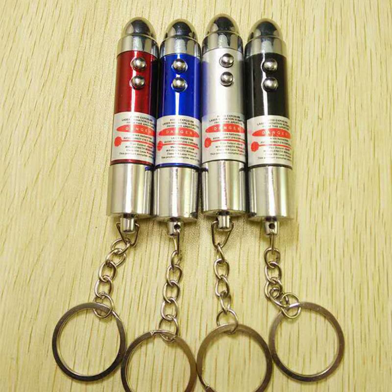 Novelty Hobbies Electric shock entire light pen toy keychain Practical Jokes Tricky Gag Toys For Kids Children Christmas Gift