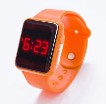 LED digital electronic wristwatch