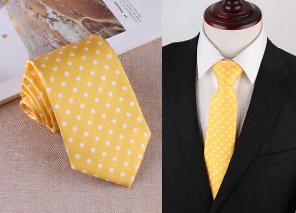 8cm Wide Polyester Tie