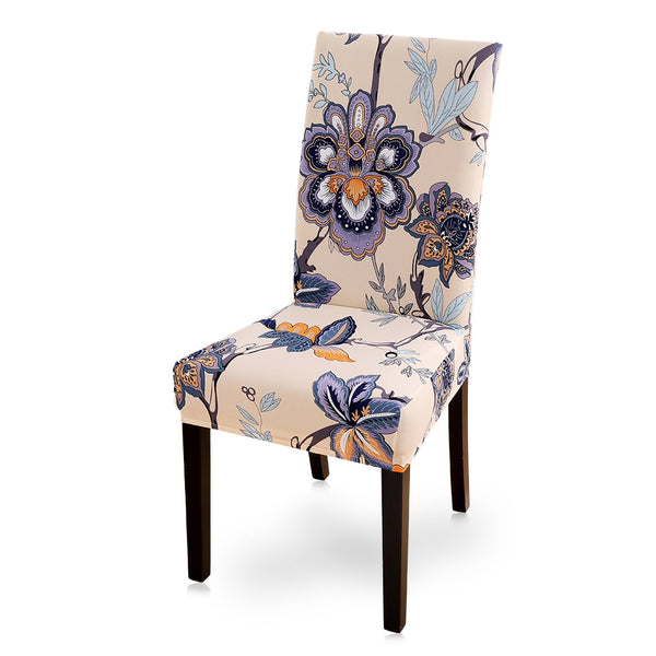 Modern Printed Elastic Chair Cover