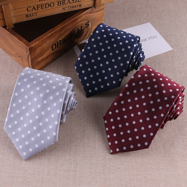 8cm Wide Polyester Tie