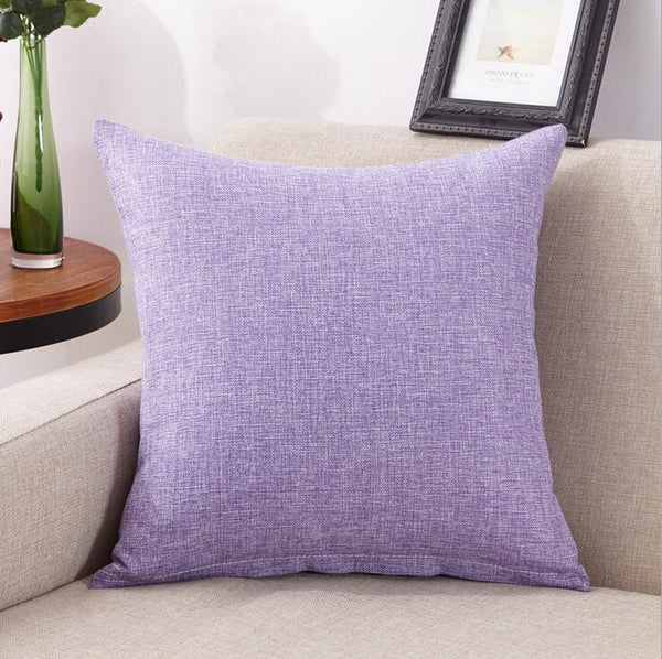 45 x 45cm New Soft Multicolor Choice Tailored Edge Poly Cotton European Cushion