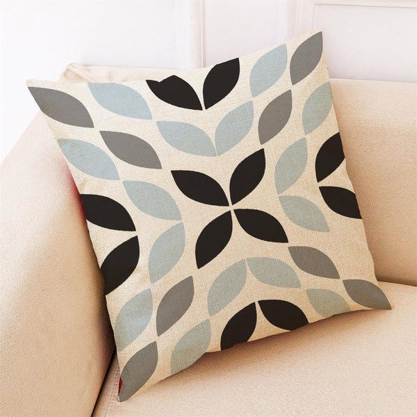 45x45 Cushion Simple Geometric Throw Pillowcase