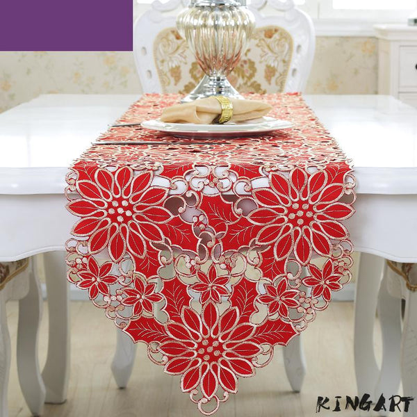 Wedding Table-runner Party & Banquet Christmas Table Runner Dinning Table Placemat Rose Table Runner Track On The Table