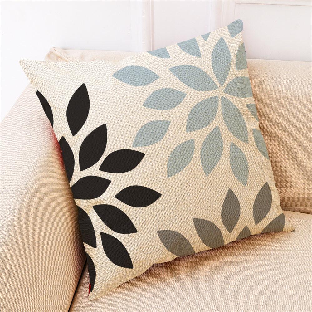 45x45 Cushion Simple Geometric Throw Pillowcase