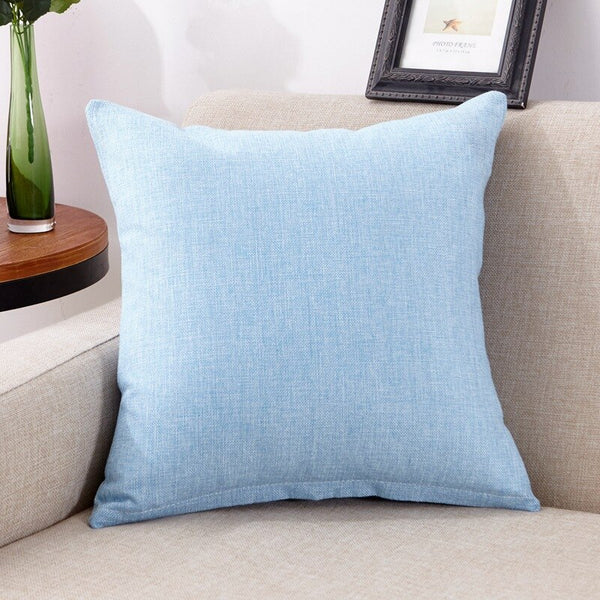 45 x 45cm New Soft Multicolor Choice Tailored Edge Poly Cotton European Cushion