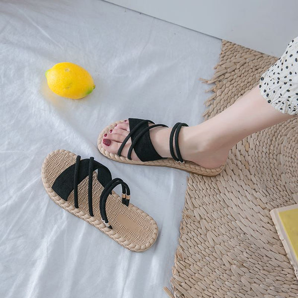 Thin strips Gladiator Flat Woman Sandals