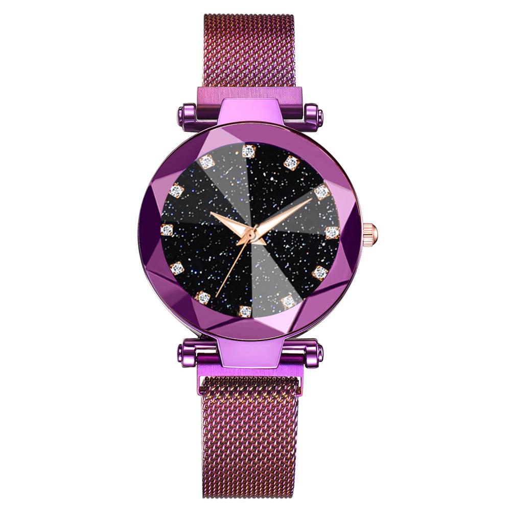 Magnetic Starry Night Luxury Women Watch