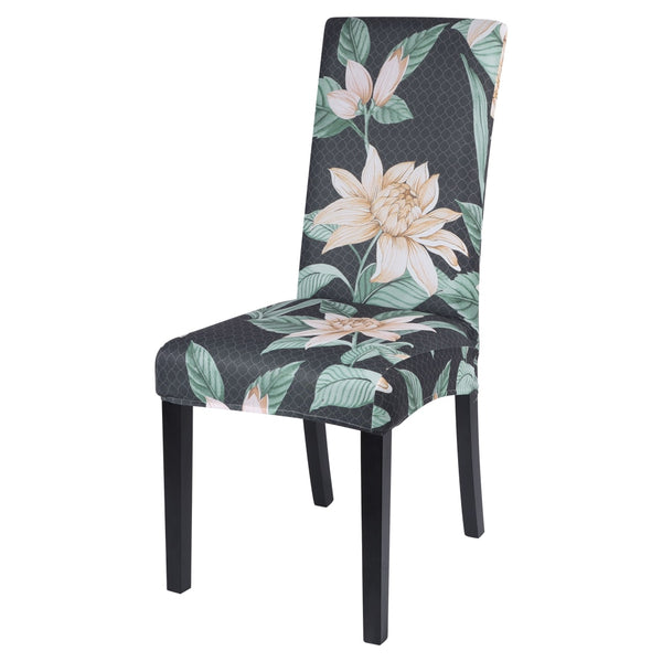 Modern Printed Elastic Chair Cover