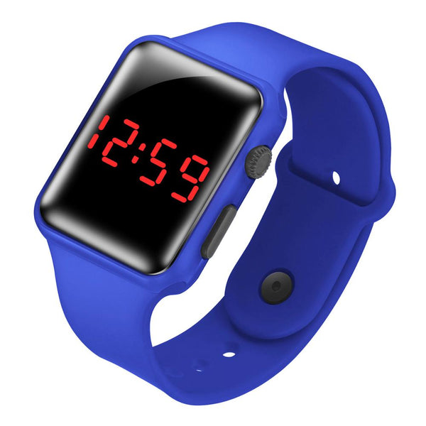 LED digital electronic wristwatch