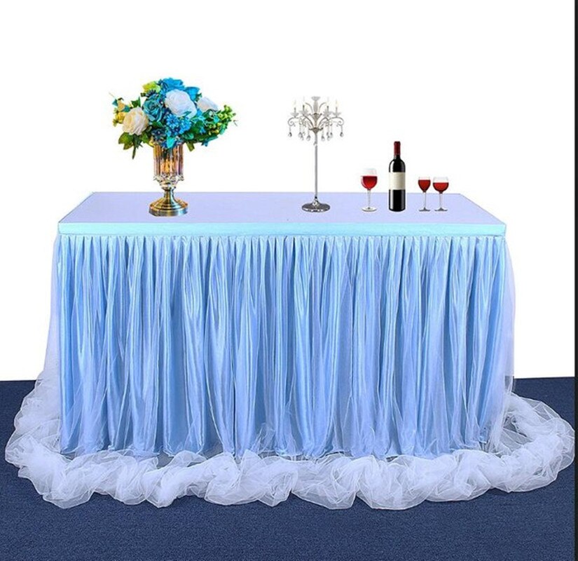 Wedding Tulle Tutu Table Cloth