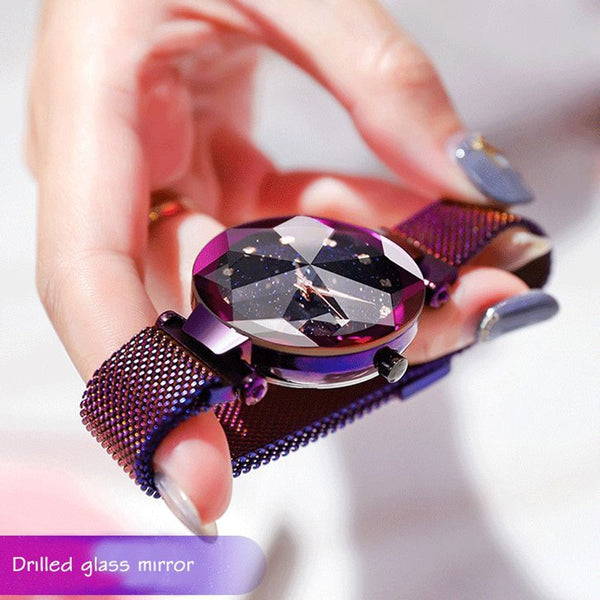 Magnetic Starry Night Luxury Women Watch