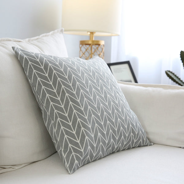 Geometric art simple sofa throw cushion pillowcase