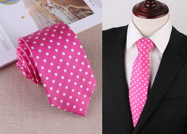 8cm Wide Polyester Tie