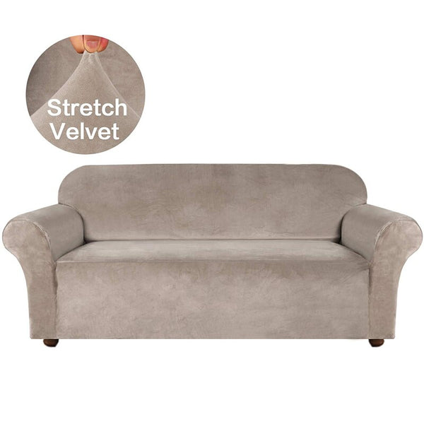 High Grade Velvet Stretch Sofa Slipcover Furniture Protector
