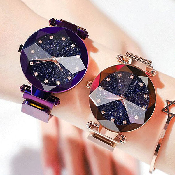Magnetic Starry Night Luxury Women Watch