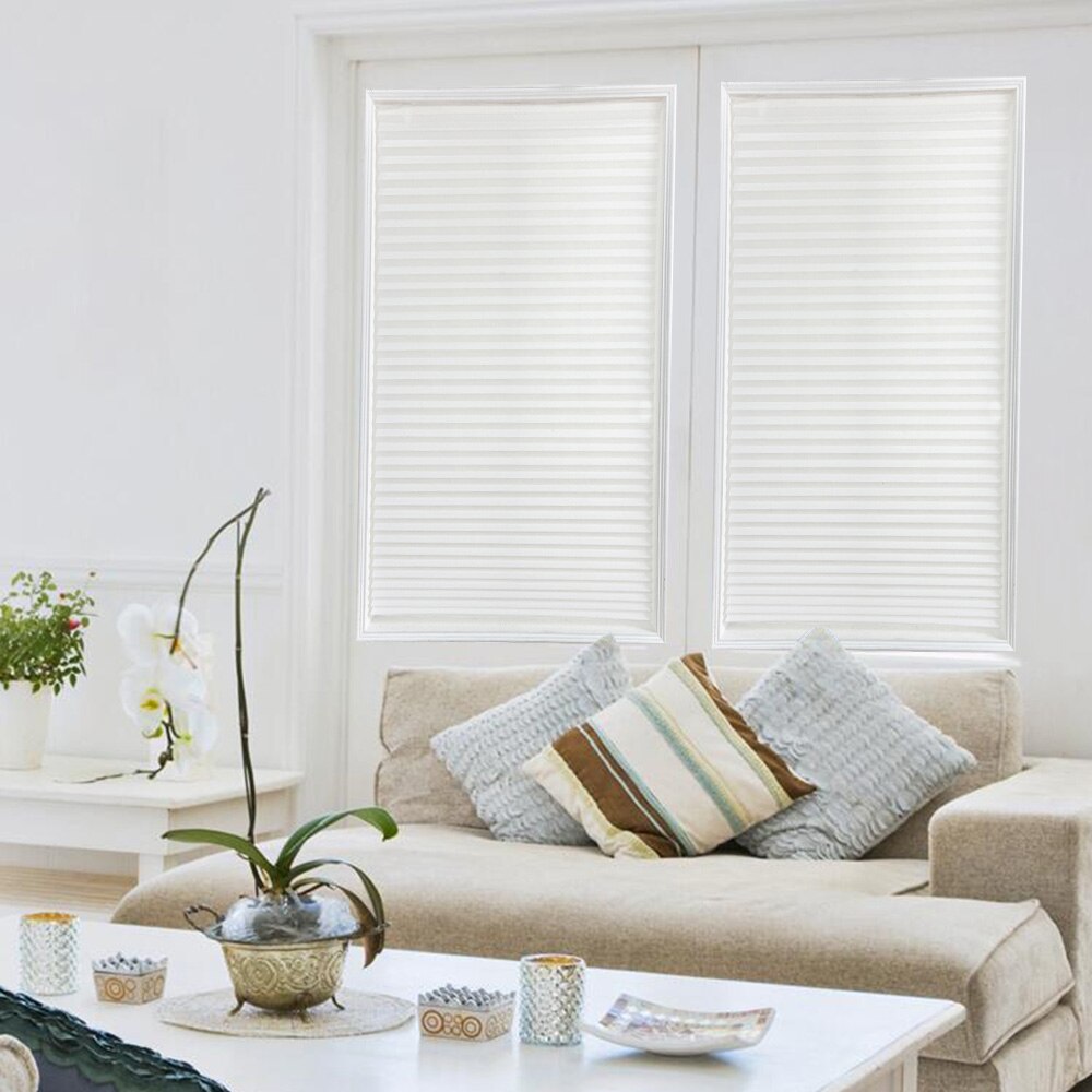 Self-Adhesive Pleated Blind Curtain