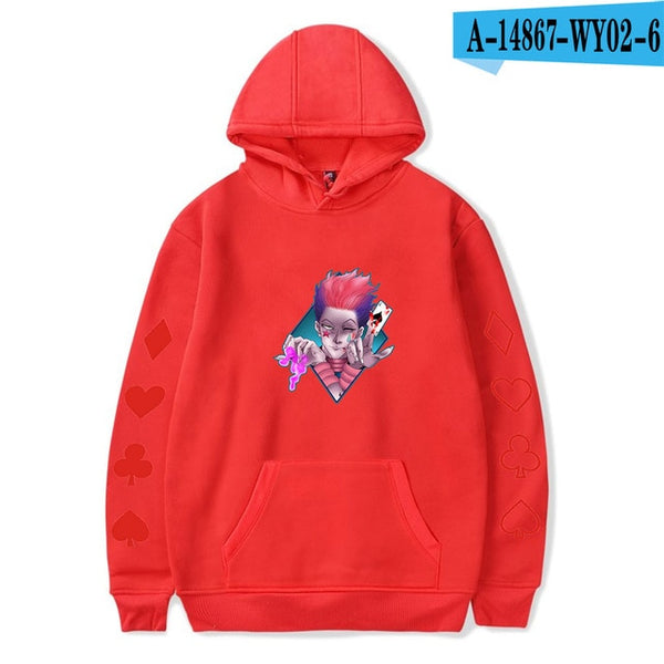 Cartoon Hisoka Fashion Hoodies