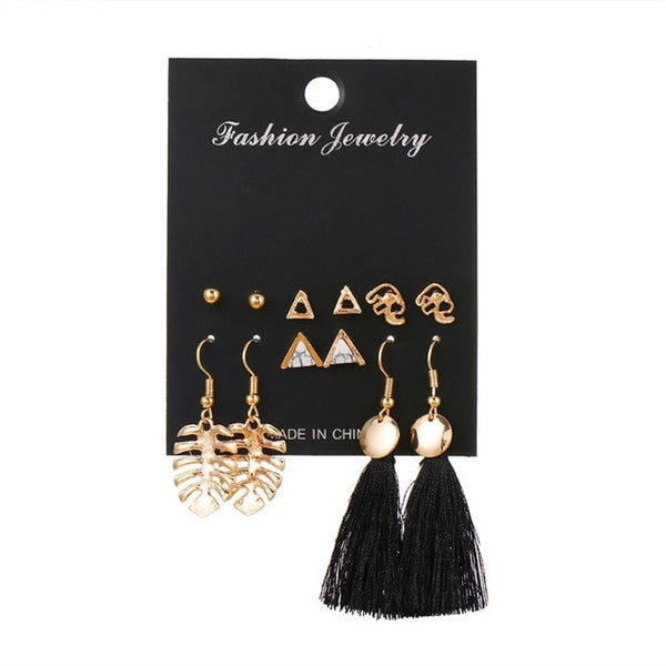 Women Earrings Set Bohemian Fashion Jewelry