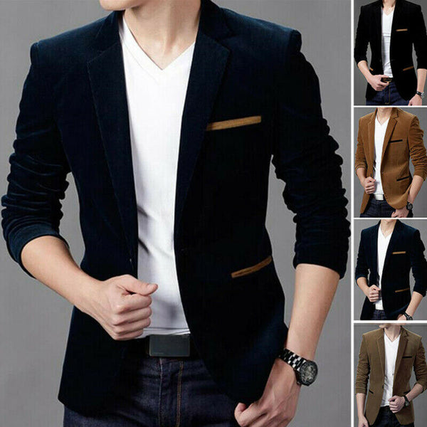 Men Slim Fit Blazer