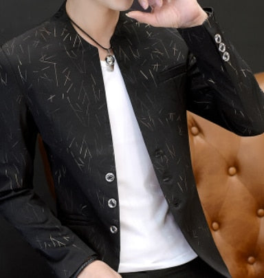 Men casual collar blazer