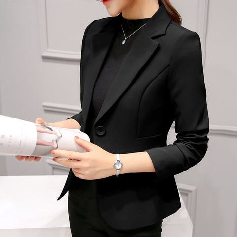 Women Black Formal Blazer