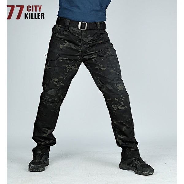 77City Killer Tactical Men Military Combat Waterproof Cargo Pants