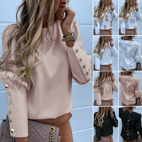 Women Blouse Long Sleeve