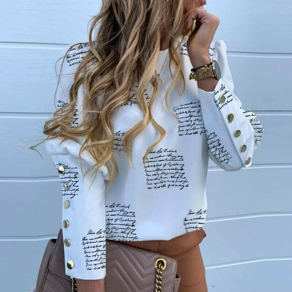 Women Blouse Long Sleeve