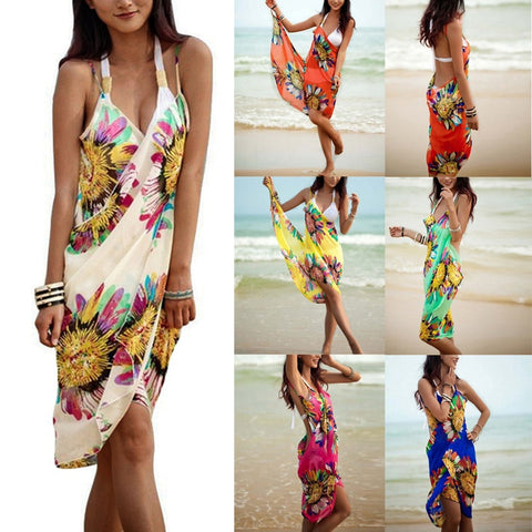 Women Summer Beach Dress Bikini Cover-up