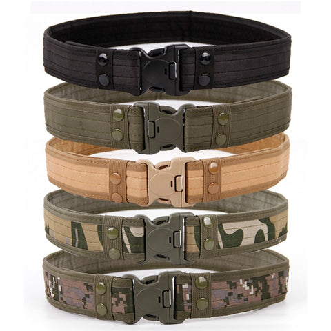 New Army Style Combat Quick Release Belts