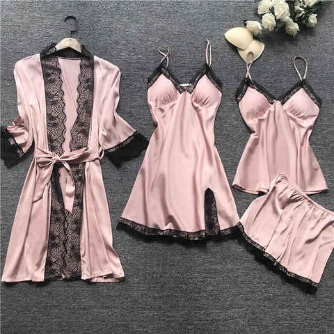 Satin Women Pajama Set