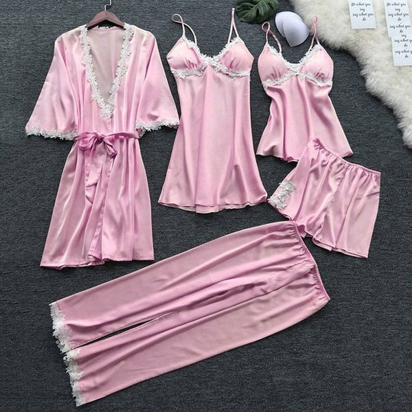 Satin Women Pajama Set