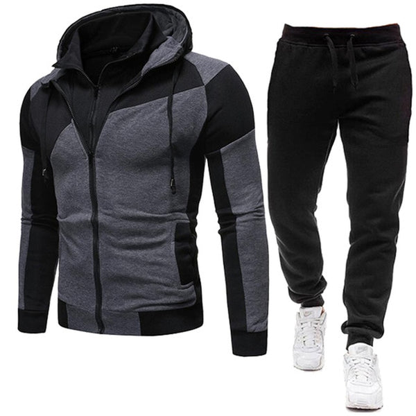 2 Piece Men Brand Sportswear Tracksuit