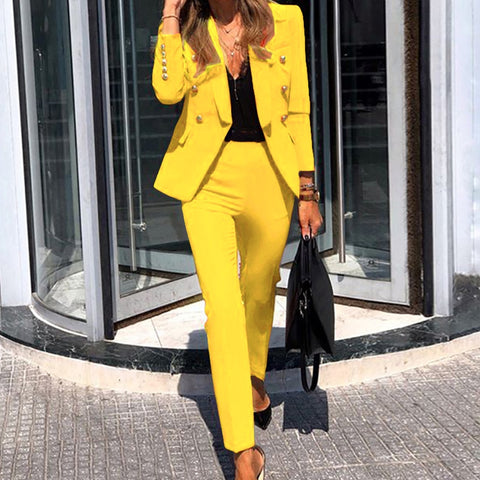 Two-Piece Casual Women Suit