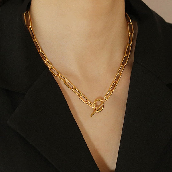 Multi-layered Snake Chain Necklace