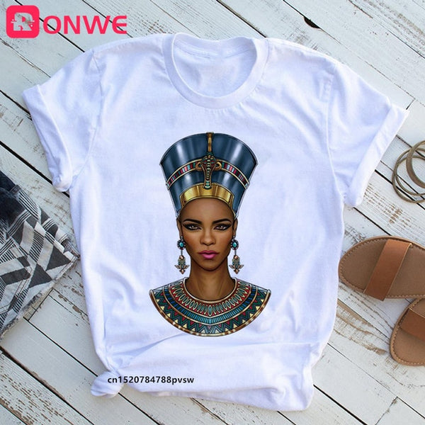 Women Beautiful Funny Print T shirt