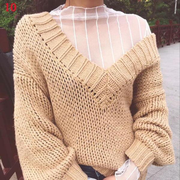 Hot Sexy Long Sleeve See Through Mesh Fishnet Casual Top