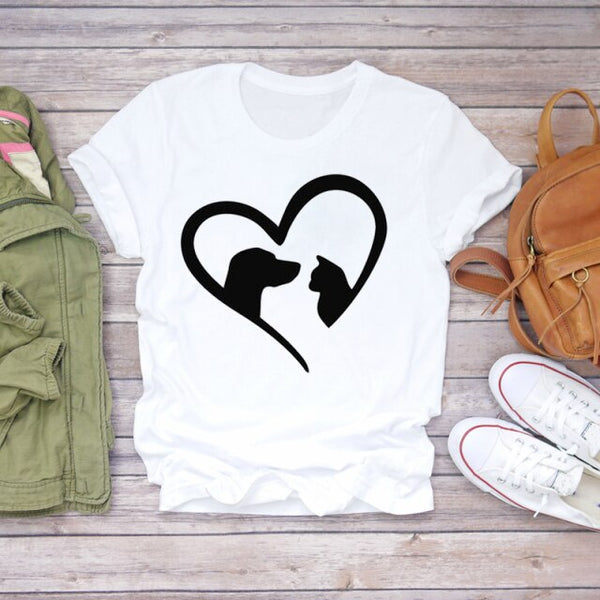 Cartoon Avocado Funny Love Women Graphic Top