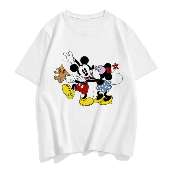 Print Women T shirt Cartoon Top