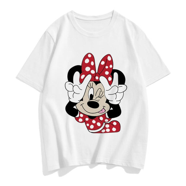 Print Women T shirt Cartoon Top