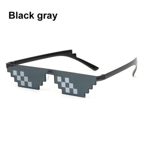 Mosaic Trick Toy Thug Life Deal With It Pixel Black Mosaic Sunglass
