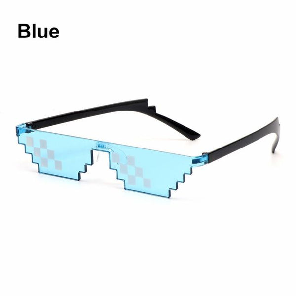 Mosaic Trick Toy Thug Life Deal With It Pixel Black Mosaic Sunglass