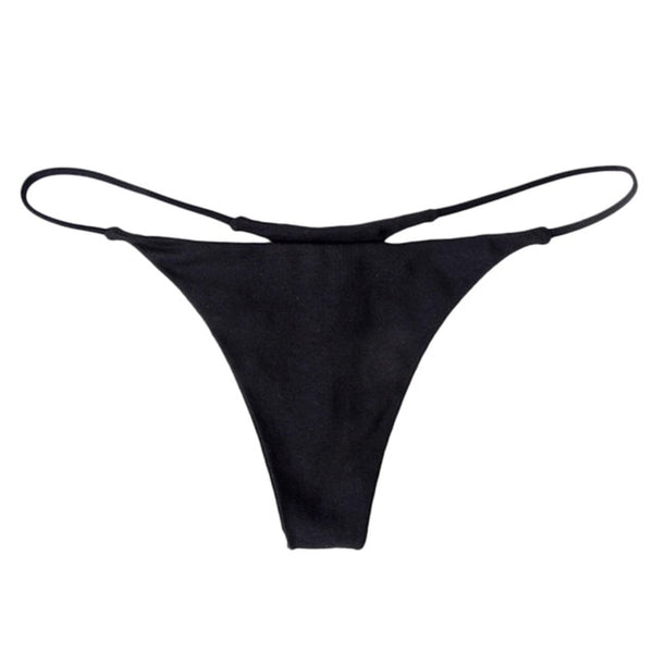 Push Up Micro Bikini Set Solid Swimwear Bathing Suit Swimming Suit Brazilian