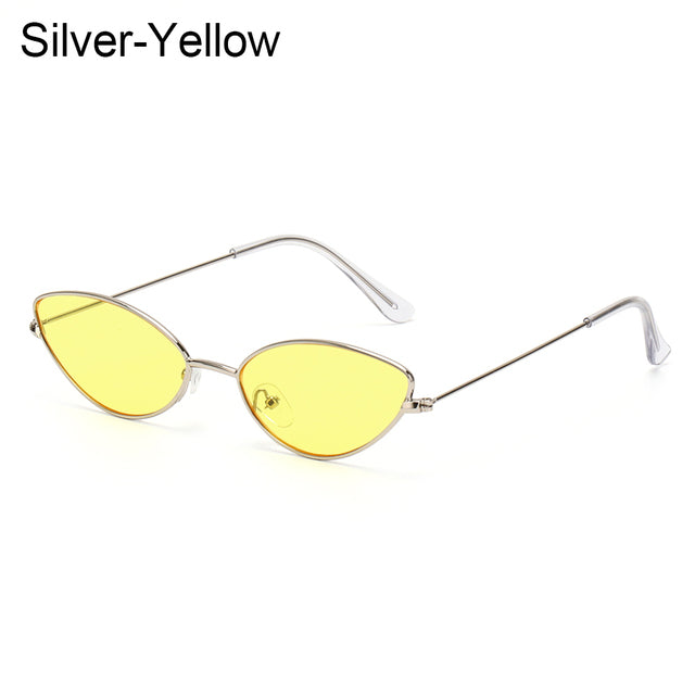 1PC Unisex Retro Small Frame Oval Sunglasses UV400 Fashion Design Sun Glasses